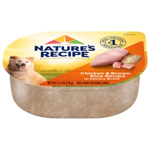 Nature's Recipe Original Chicken & Brown Rice Recipe In Savory Broth