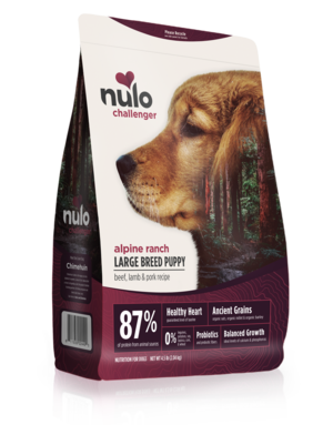 Nulo Challenger Alpine Ranch Beef, Lamb & Pork Recipe For Large Breed Puppies
