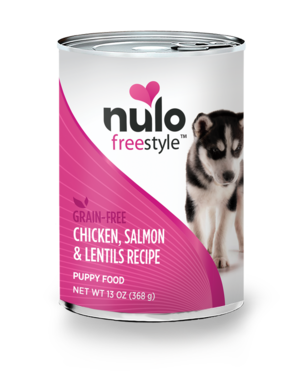 Nulo FreeStyle Chicken, Salmon & Lentils Recipe For Puppies (Canned)