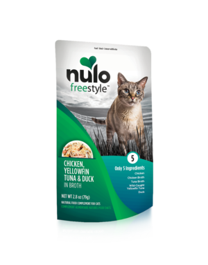 Nulo FreeStyle Chicken, Yellowfin Tuna & Duck In Broth For Cats
