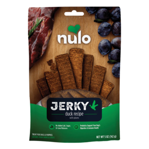 Nulo FreeStyle Jerky Strips Duck Recipe With Plums