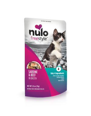 Nulo FreeStyle Sardine & Beef In Broth For Cats