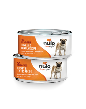 Nulo FreeStyle Turkey & Lentils Recipe For Small Breed Dogs (Canned)