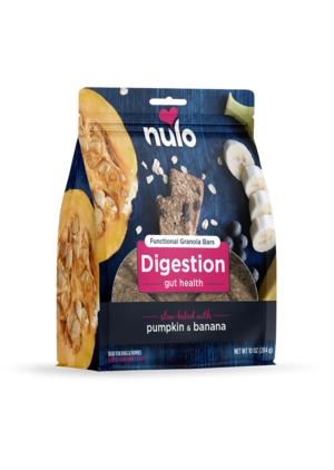 Nulo Functional Granola Bars Digestion (Gut Health) Slow-Baked With Pumpkin & Banana