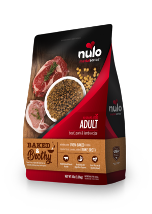 Nulo MedalSeries Baked & Brothy Beef, Pork & Lamb Recipe For Adult Dogs