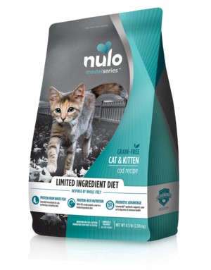 Nulo MedalSeries Cat & Kitten - Limited Ingredient Diet Cod Recipe