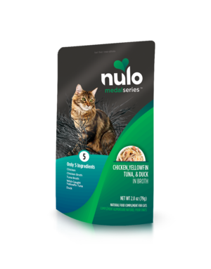 Nulo MedalSeries Chicken, Yellowfin Tuna & Duck In Broth For Cats