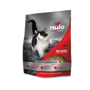 Nulo MedalSeries Freeze-Dried Raw Beef Recipe (Tasty Toppers) For Cats