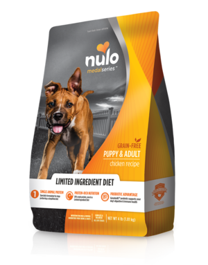 Nulo MedalSeries Puppy & Adult - Limited Ingredient Diet Chicken Recipe