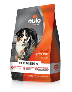 Nulo MedalSeries Puppy & Adult - Limited Ingredient Diet Turkey Recipe