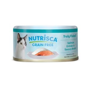 Nutrisca Grain Free Truly Flaked Salmon Entree In Savory Broth