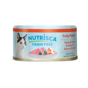 Nutrisca Grain Free Truly Flaked Tuna & Crab Entree In Savory Broth
