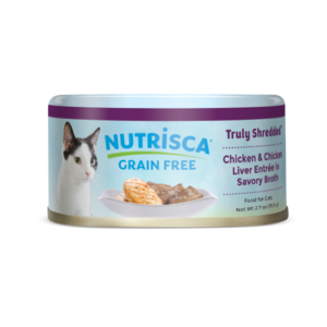 Nutrisca Grain Free Truly Shredded Chicken & Chicken Liver Entree In Savory Broth