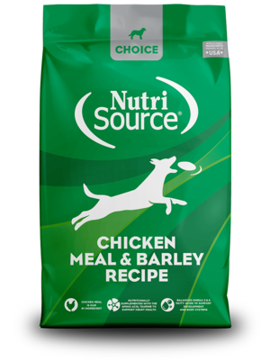 NutriSource Choice Chicken Meal & Barley Recipe