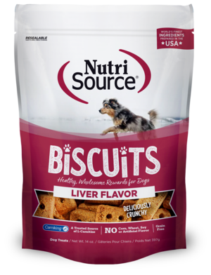 NutriSource Biscuits Liver Flavor