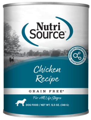 NutriSource Grain Free Dog Food Chicken Recipe