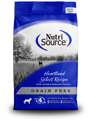 NutriSource Grain Free Dog Food Heartland Select Recipe | Review