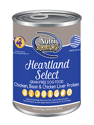 NutriSource Grain Free Dog Food Heartland Select | Review & Rating