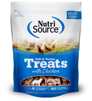 NutriSource Soft & Tender Treats With Chicken