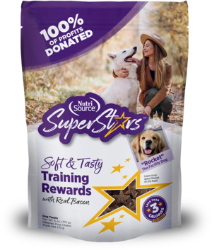 NutriSource Super Stars Soft & Tasty Bacon Training Rewards