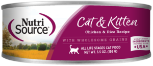 NutriSource Wet Cat Food Chicken & Rice Formula For Cats