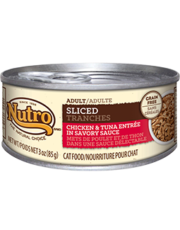 Nutro Adult Sliced Chicken & Tuna Entree In Savory Sauce