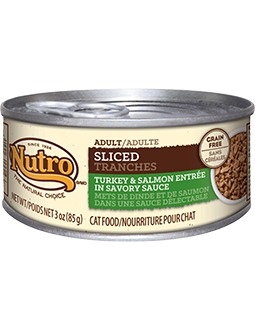 Nutro Adult Sliced Turkey & Salmon Entree In Savory Sauce