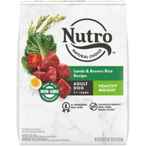 Nutro Natural Choice Lamb & Brown Rice Recipe (Healthy Weight) For Adult Dogs