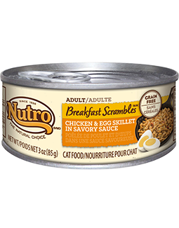 Nutro Adult Breakfast Scrambles Chicken & Egg Skillet In Savory Sauce