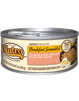 Nutro Adult Breakfast Scrambles Salmon & Egg Skillet In Savory Sauce
