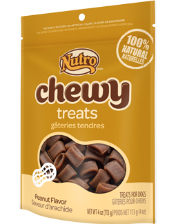 Nutro Chewy Treats Peanut Flavor