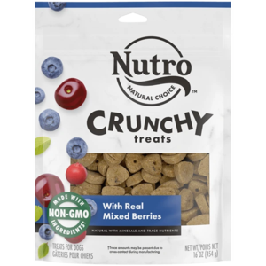 Nutro Crunchy Treats With Real Mixed Berries