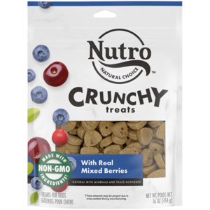 Nutro Crunchy Treats With Real Mixed Berries