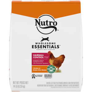 Nutro Wholesome Essentials Chicken & Brown Rice Recipe For Hairball Control