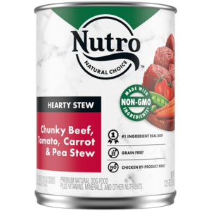 Nutro Hearty Stews Chunky Beef, Tomato, Carrot & Pea Stew
