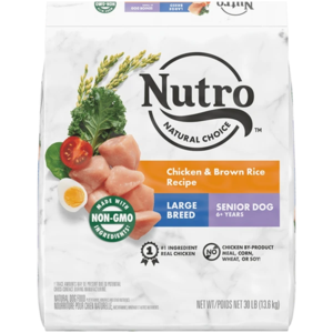 Nutro Natural Choice Chicken & Brown Rice Recipe For Large Breed Senior Dogs