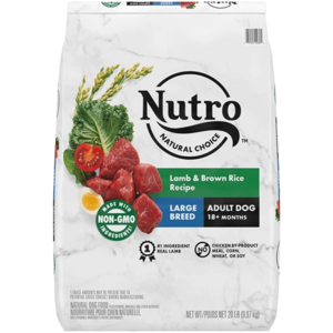 Nutro Natural Choice Lamb & Brown Rice Recipe For Large Breed Adult Dogs