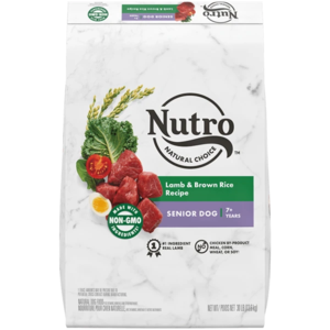 Nutro Natural Choice Lamb & Brown Rice Recipe For Senior Dogs