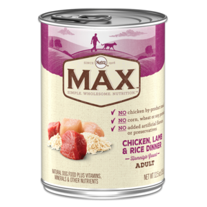 Nutro Max Chicken, Lamb & Rice Dinner For Adult Dogs