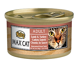 Nutro Max Lamb & Turkey Cutlets Entree Chunks In Sauce For Adult Cats