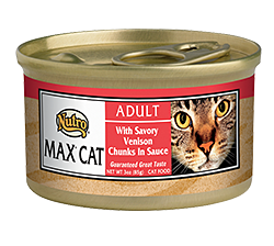 Nutro Max With Savory Venison Chunks In Sauce For Adult Cats