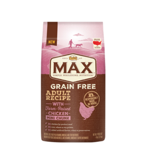 Nutro Max Grain Free Adult Recipe Chicken Mini Chunk