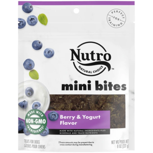 Nutro Mini Bites Berry & Yogurt Flavor