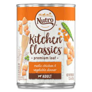 Nutro Kitchen Classics Premium Loaf Rustic Chicken & Vegetable Dinner For Adult Dogs