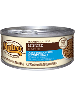 Nutro Senior Minced Cod & Tuna Cuisine In Tasty Gravy