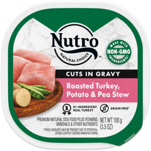 Nutro Cuts In Gravy Roasted Turkey, Potato & Pea Stew