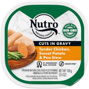 Nutro Cuts In Gravy Tender Chicken, Sweet Potato & Pea Stew