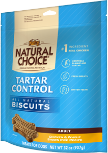 Nutro Natural Choice Tartar Control Chicken & Whole Brown Rice Recipe For Adult Dogs