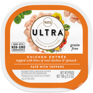 Nutro Ultra Chicken Entrée Paté With Toppers