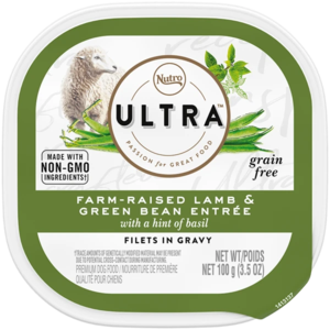 Nutro Ultra Farm-Raised Lamb & Green Bean Entree Filets In Gravy